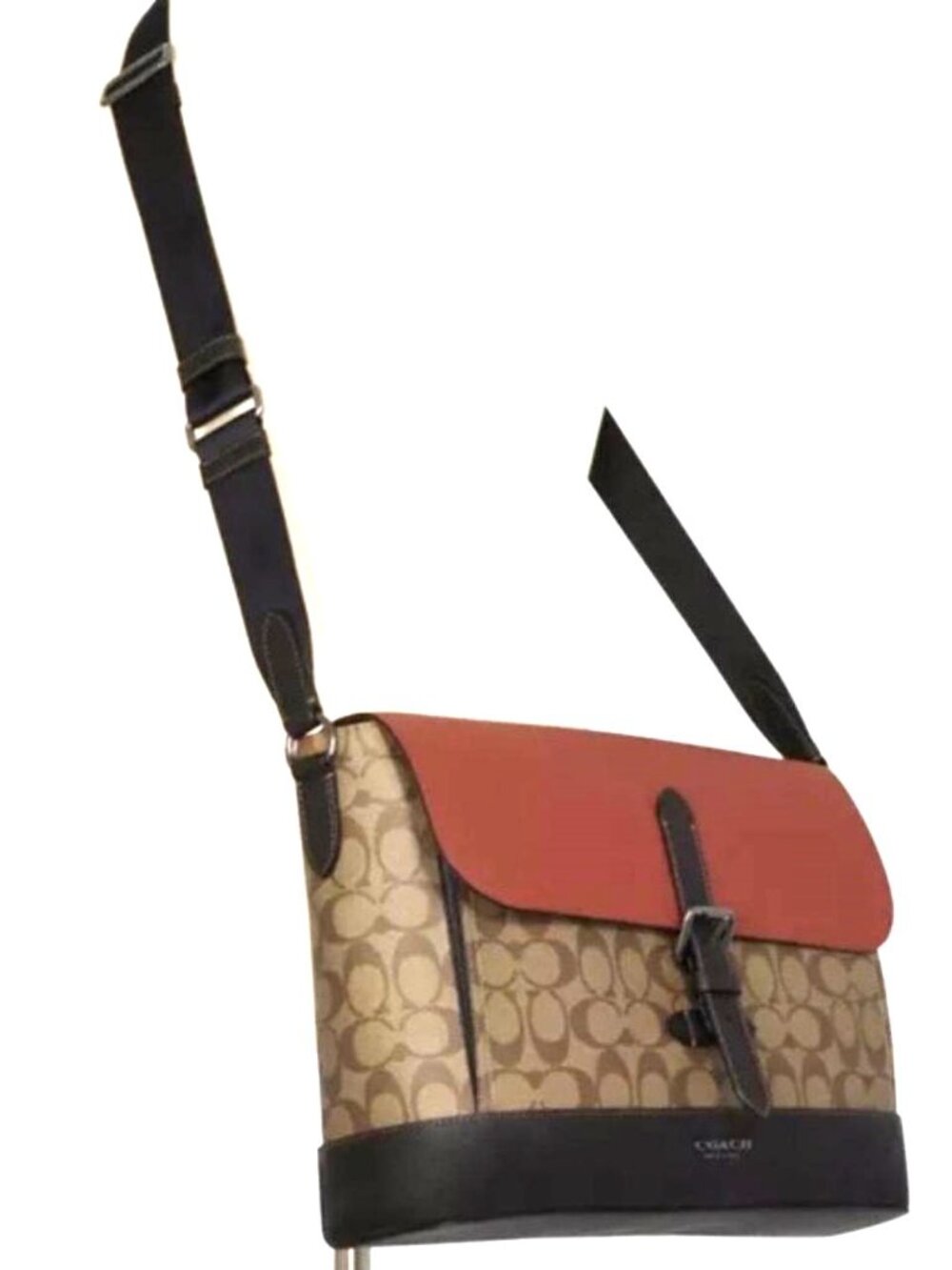 Coach Hudson Messenger Tote Bag Excellent Condition